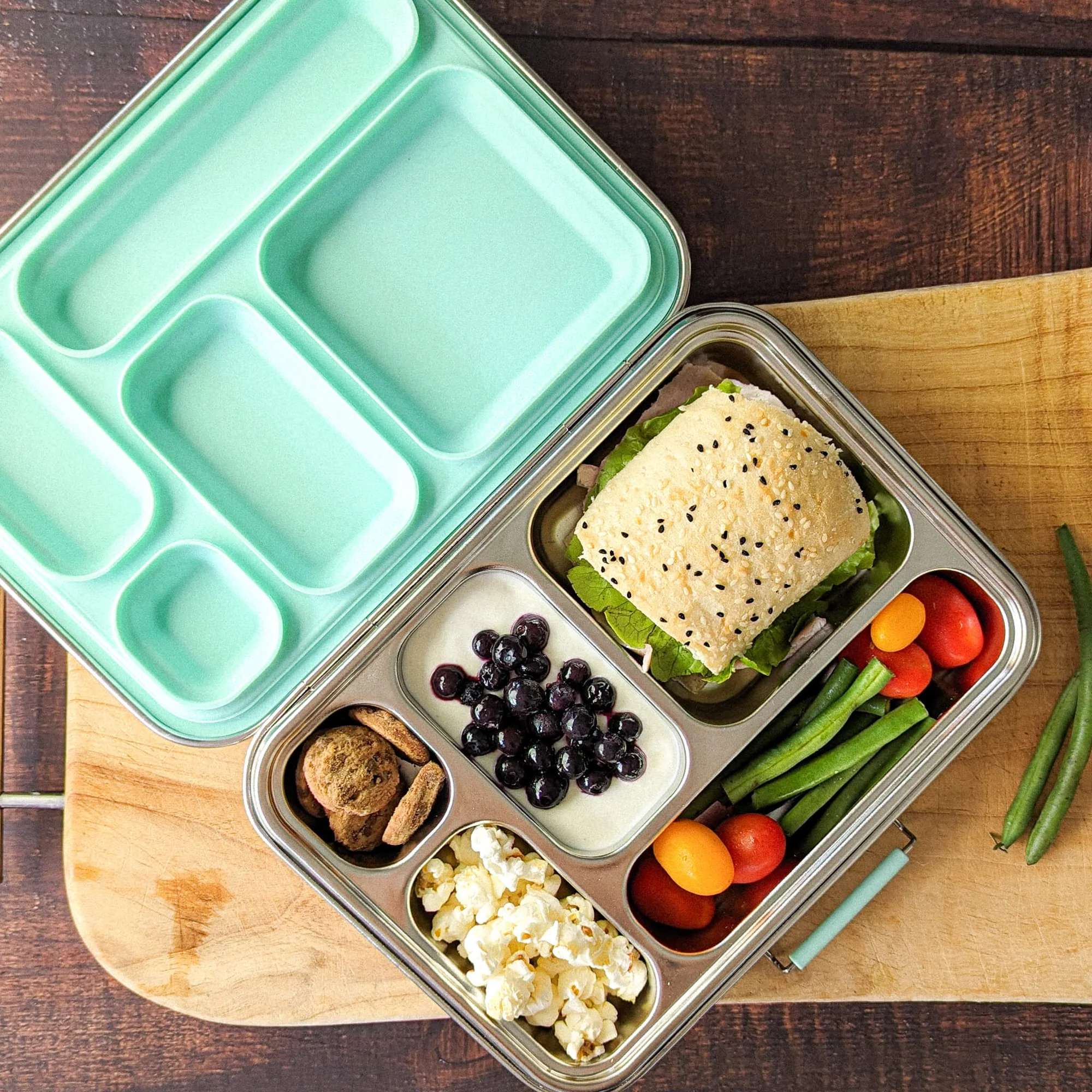 Bento Lunch Box | Stainless Steel | Leak Proof - Ecococoon USA