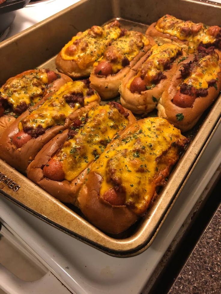 Baked Chili Dogs Recipe