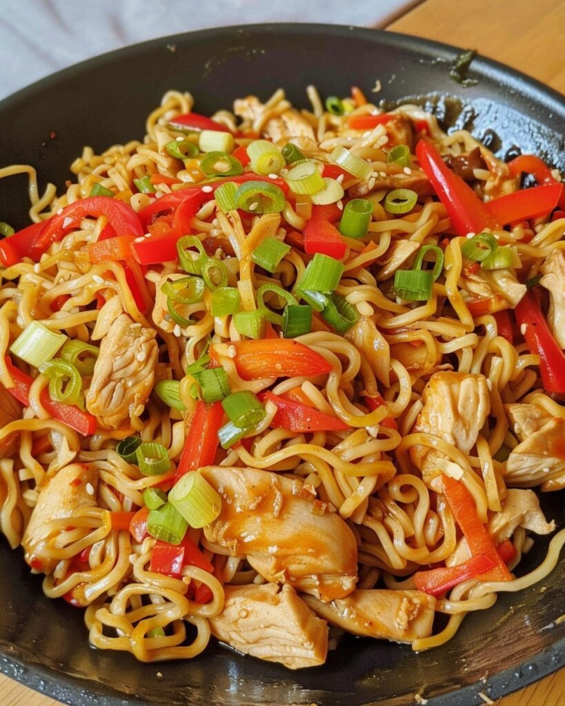 Chicken Yakisoba Recipe